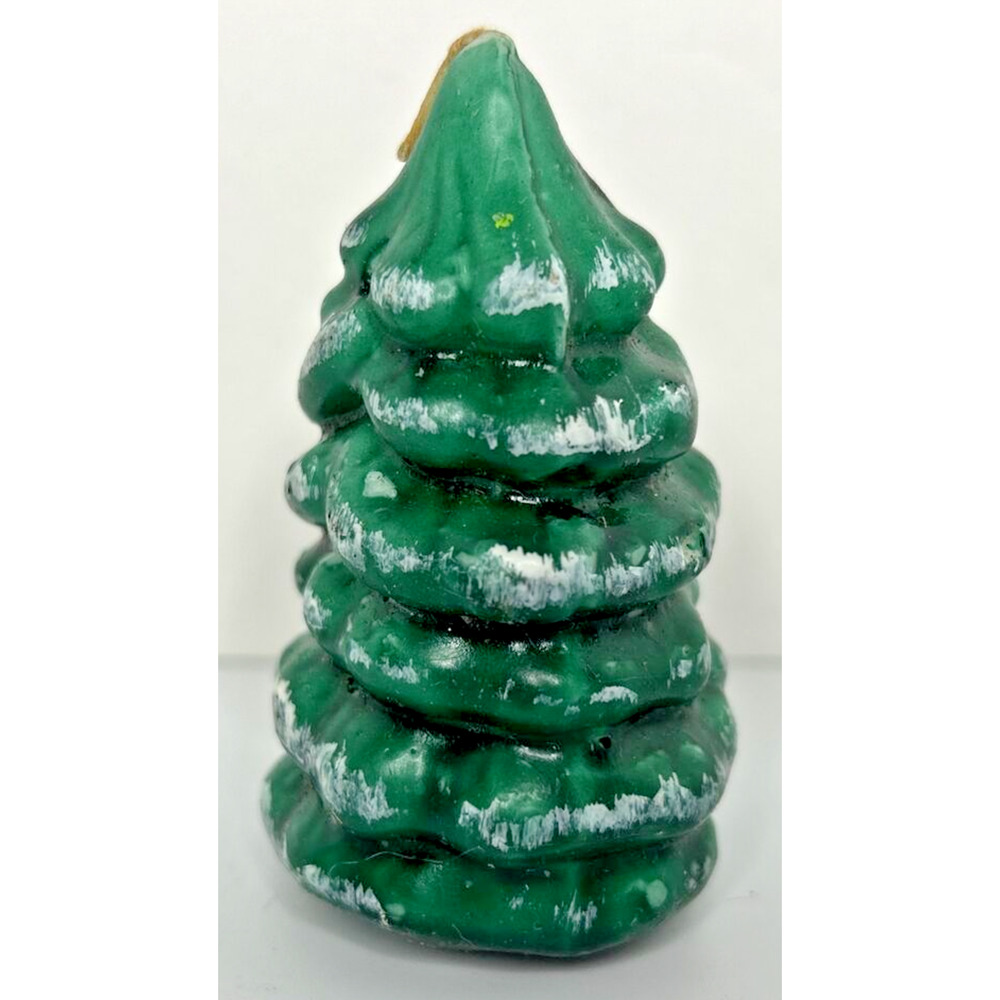 Vintage Christmas Tree Candle 3" SKU H260